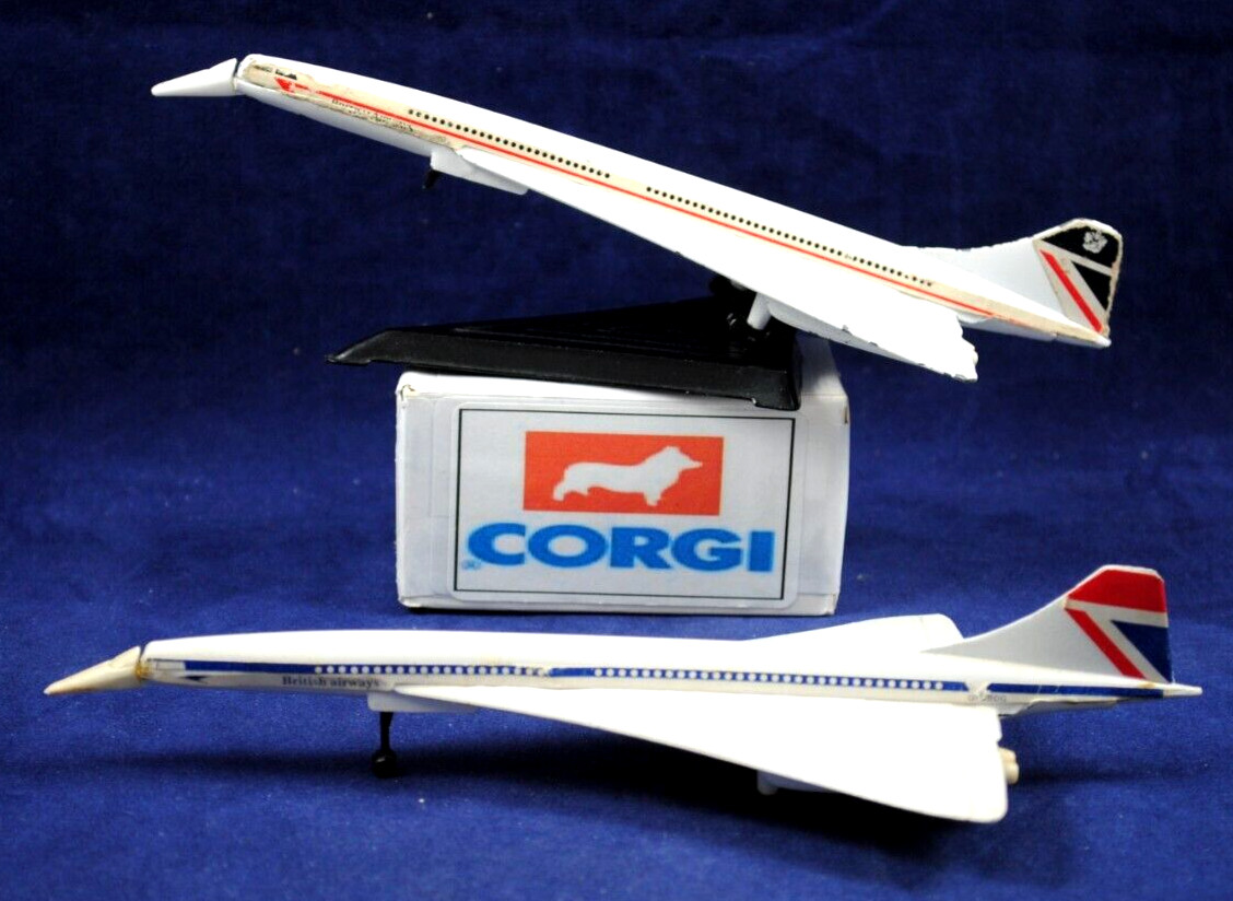 Concorde Vintage Manufacture Diecast Aircrafts & Spacecrafts Concorde Vintage Manufacture Diecast Aircrafts & Spacecrafts