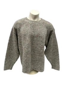 Vtg GAP 100% Wool Speckled Crew Neck Sweater Multicolor Knit Pullover Mens Large - Picture 1 of 12