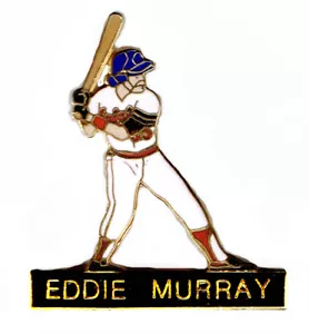 2002 MLB EDDIE MURRAY BALTIMORE ORIOLES PIN - Picture 1 of 1