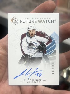 2017-18 SP Authentic Hockey J.T. COMPHER Autographed Future Watch 988/999