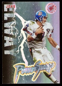 1995 Topps Stadium Club Power Surge John Elway Broncos Card No #P7
