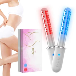 Portable Red & Blue Light Gynecological Therapy Vaginal Rejuvenation Health US - Bild 1 von 9