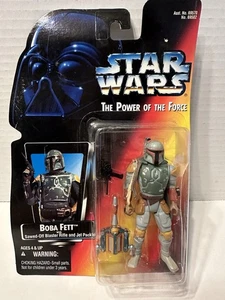 Figura de acción Kenner Star Wars The Power of the Force: Boba Fett 1995 - Imagen 1 de 4