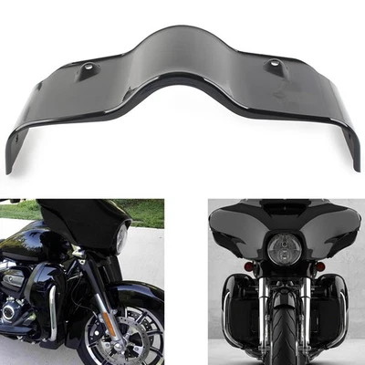 Motor Outer Batwing Trim Skirt Fairing For Harley Electra Street Glide FLHT BLK Foto 1 de 4