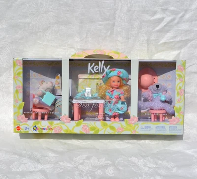 Kelly Tea For Three Barbie's Little Sister Toys R Us Exclusivo 2002 Mattel Nuevo Foto 1 de 4