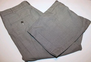 Polo Ralph Lauren Hose Herren 38x30 kariert Baumwolle Bündchen Plissee Preppy Academia - Bild 1 von 11
