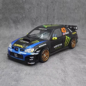 SunStar 1:18 Subaru WRC06 Ken Block Uncle Brick Collection Alloy Model Car New - Picture 1 of 9