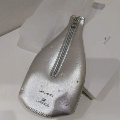 Swarovski Herbalife LGH Champagner Wein Etui! Flaschendeckel mit Reißverschluss  - Bild 1 von 4
