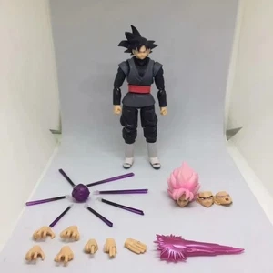 14cm Anime Dragon Ball Black Goku Zamasu Action Figure Super Saiyan UK STOCK - Picture 1 of 8