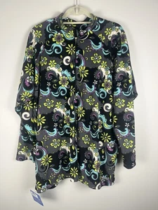 Terry Bicycles Damen Langarm Cashmina Fleece Plus Paisley Größe 4X Neu mit Etikett - Bild 1 von 6