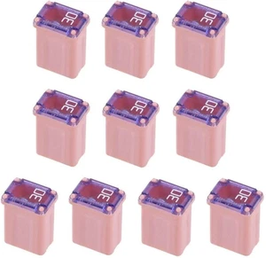 10 Stück 608830 30 Amp Micro Cartridge Sicherungen Micro Fuse FMM Mcase Micro Buchse... - Bild 1 von 6