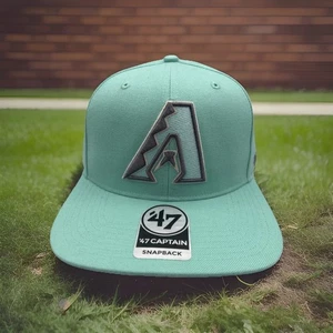Arizona Diamondbacks Hat 47 Captain "Seafoam" Mystery Promo Snapback Cap H54 - Picture 1 of 9