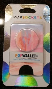 PopSockets Popwallet + portafoglio cellulare e supporto impugnatura nuvole rosa - nuovo con etichette NUOVO - Foto 1 di 8
