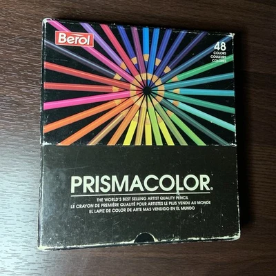 Berol Prismacolor 48 Color Arte Lápices Set Gruesos Plomo Arte Lápices incompletos Usados Foto 1 de 4