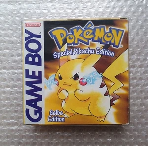 Nintendo Gameboy Advance Pokemon Gelbe Edition Game Boy OVP Originalverpackung - Bild 1 von 16
