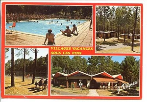 CP 40 LANDES - Léon - Village Vacances sous les pins - Multivues couleurs - Picture 1 of 1