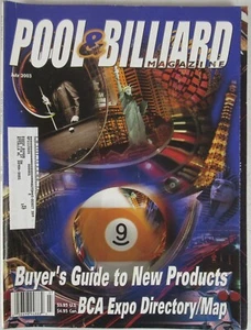 Pool & Billiard Magazine July 2003 Product Guide Ewa Laurance MZ5 - Picture 1 of 3