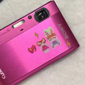 (90% NEW) Sony Cyber Shot DSC-TX1 10.2MP 4x Optical Zoom Digital Camera PINK - Picture 1 of 5