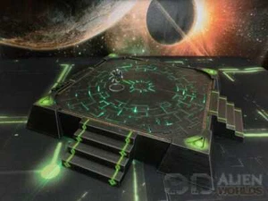 Almohadilla de aterrizaje cuadrada para máquinas dormidas - Mesa Grimdark Wargaming - Imagen 1 de 7