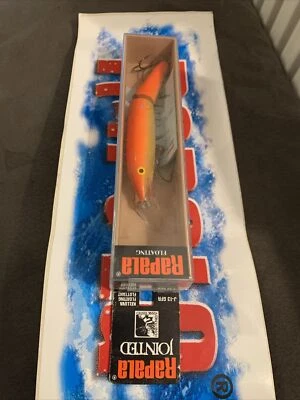 Rapala Jointed 13 GFR Finland Brown Box J13 very rare NIB (2) - Bild 1 von 4