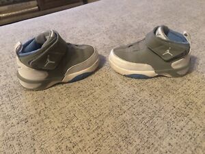 ONE only Nike Melo Air Jordan Baby Shoe Size 7C Grey/white 314331-041