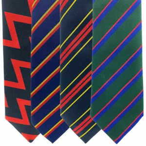 Regimental Tie Military- Royal Artillery,  Reme,  RLC,  Royal Irish Regiment - Picture 1 of 13