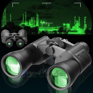 180x100 High Power Military Binoculars Day/Night Zooming Hunting Binoculars +Bag - Picture 1 of 15