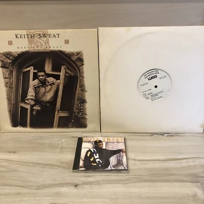 Keith Sweat Vinyl & CD Lot Make You Sweat Come Get With Me RMX Noreaga Make It - Image 1 of 4