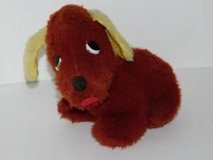 Vintage Dog Plush Musical Music Box Lullaby Goodnight Brown Stuffed Toy Puppy - Picture 1 of 11