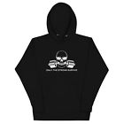 Mens and Womens Hoodie Skull Weight Lifter Strong Survive