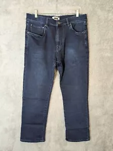 Dark Wash Classic Fit Stretch Joseph Abboud Mens 34x30 Jeans - Picture 1 of 9