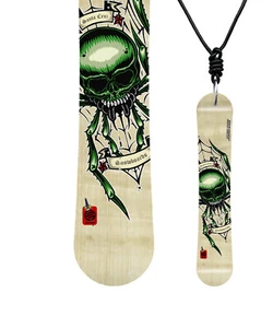Snowboard SANTA CRUZ The Spider 11/12 MINIBOARD CLASSIC + Geschenkverpackung B03 - Picture 1 of 31