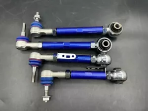 Pair of Steel Adjustable Rear Camber&Toe Arms For Toyota Crown Lexus GS/IS300 - Picture 1 of 5