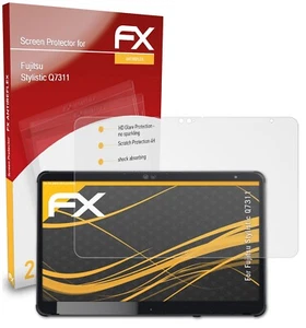 atFoliX 2x Screen Protection Film for Fujitsu Stylistic Q7311 matt&shockproof - Picture 1 of 9