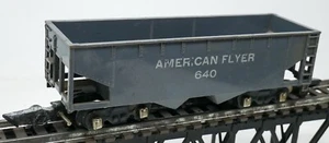 American Flyer 925640 S Scale 2 Bay Hopper Car Not Boxed (1950) - Bild 1 von 4