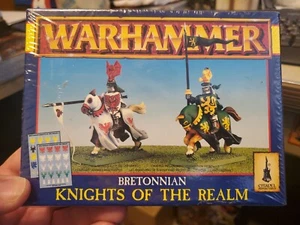 Warhammer Fantasy Vintage Bretonnian Knights of the Realm 1996 OOP SEALED GW - Picture 1 of 2