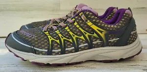 Merrell Mix Master Move Glide Womens US 7 Gray Purple Trail Running Hiking Shoes - Picture 1 of 10