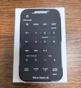 Bose wave radio IV remote control Black - Picture 1 of 2