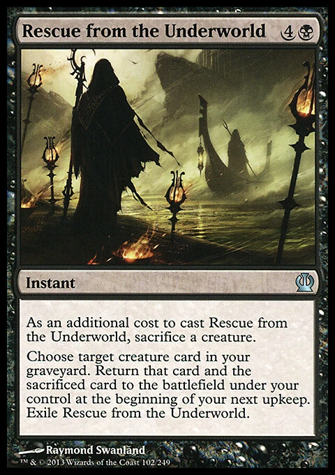 Magic the Gathering MTG Rescue from the Underworld (102) Theros   LP - Image 1 of 1