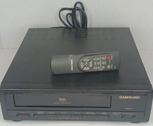 Samsung VP2500 VHS Cassette PLAYER With Remote Control Tested *Not A Recorder*