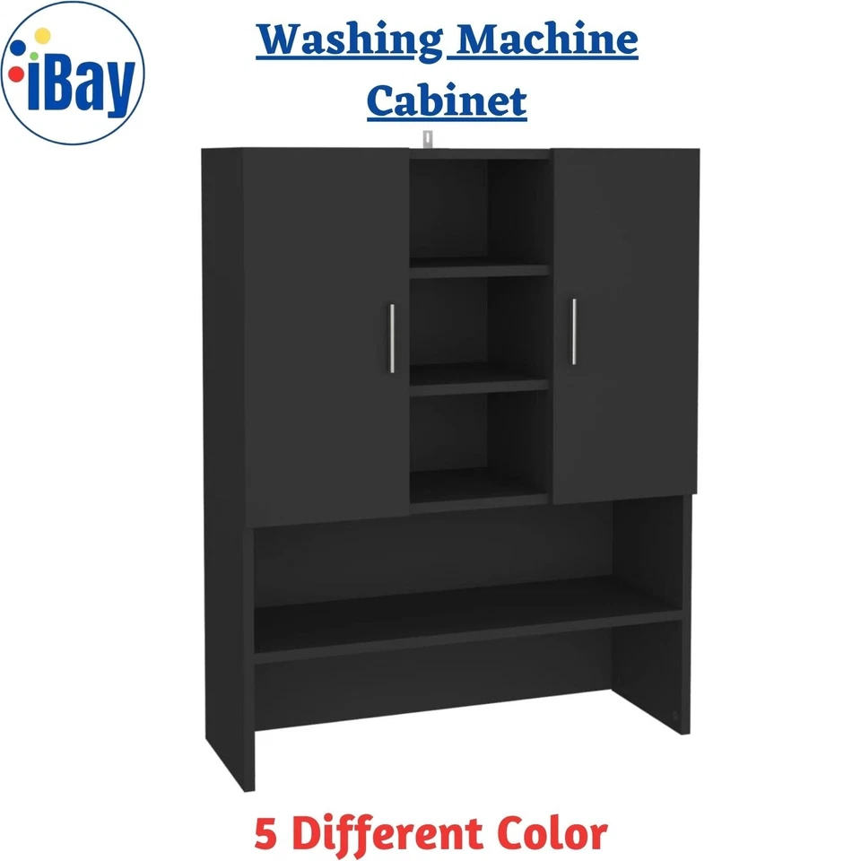 Mobiletto per lavatrice bagno armadio lavanderia scaffale portaoggetti vidaXL - Immagine 1 di 1