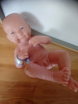 Poupée poupon bébé nouveau né garçon réaliste le newborn Berenguer - Immagine 1 di 4