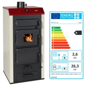 Stufa a legna Con caldaia interna Prity NS 26 - 2.6 + 26.3 kW - Foto 1 di 3
