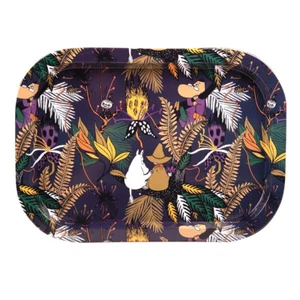 Moomin Orchid Tin Tray 30 x 22 cm Martinex - Picture 1 of 3