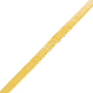 Collar de cadena espina de arenque enchapado en oro 14K de moda para hombre y mujer de 4 mm 20 - Imagen 1 de 4