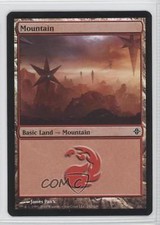 2010 Magic: The Gathering - Rise of Eldrazi Foil Mountain #242 0b5