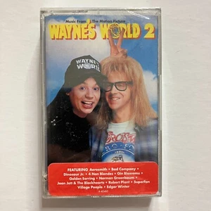 Waynes World 2 Soundtrack Cassette New READ Aerosmith Bad Company Dinosaur Jr - Picture 1 of 5
