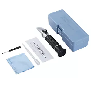 0-10% Salinity Refractometer Salt Water Tester Hydrometer Aquarium Fish Tank US - Bild 1 von 11