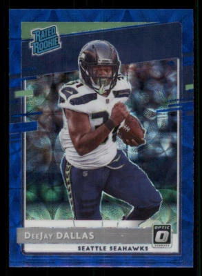2020 Donruss Optic Blue Scope #195 DeeJay Dallas RR - Image 1 of 2