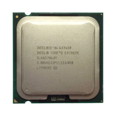 Intel Core 2 Extreme QX9650 3.0 GHz Quad-Core SLAN3 LGA775 CPU Processor - Image 1 of 4
